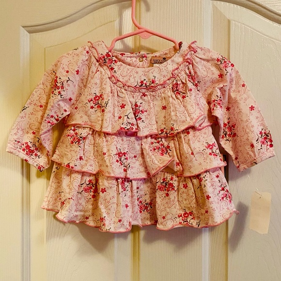 NEW! Juicy Couture Heavenly Floral 2 Piece Legging Set - Picture 5 of 11